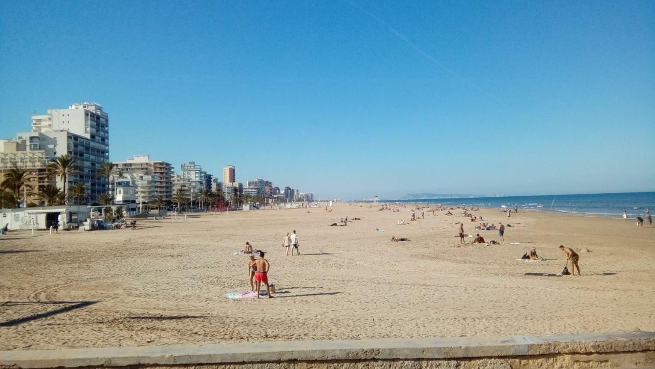 Apto Mar Del Este Alquiler Semanal Solo Familias Playa de Gandia Dış mekan fotoğraf